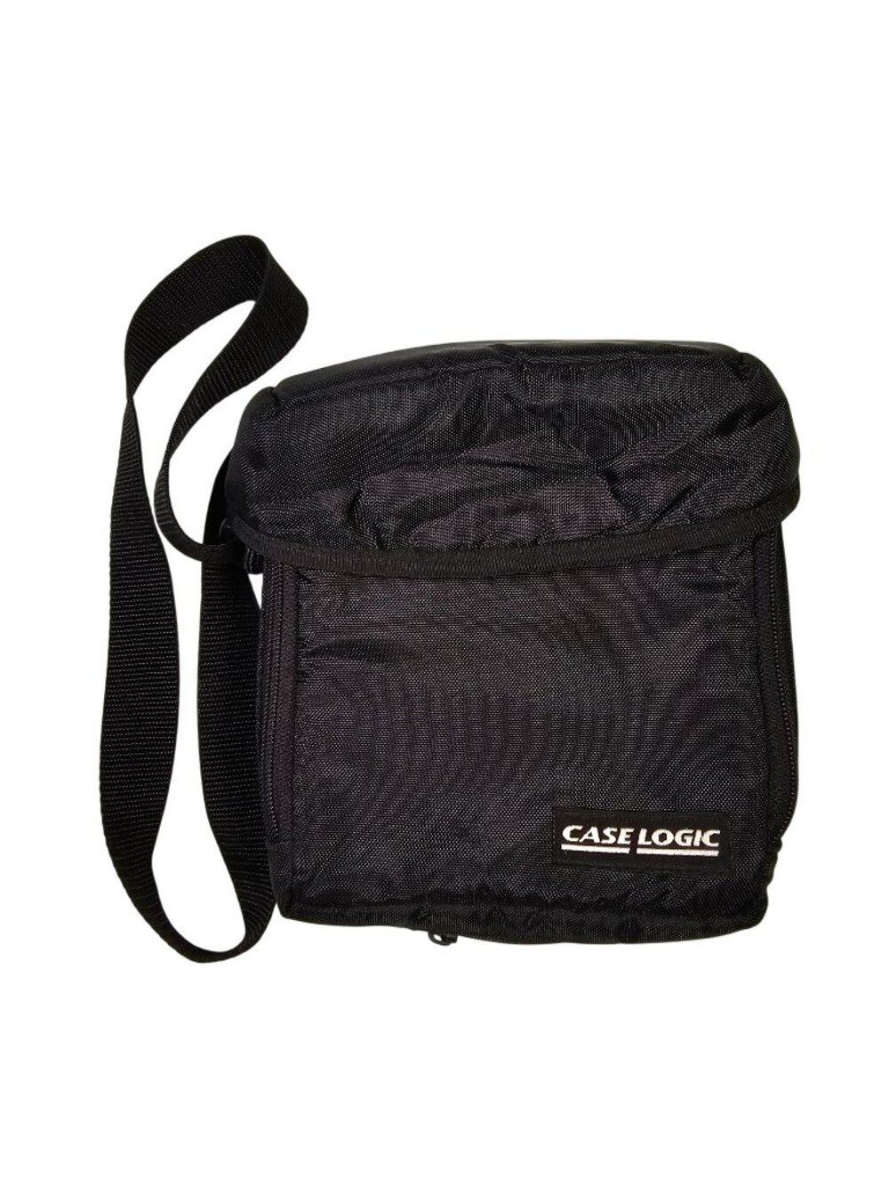 Case Logic Vintage Portable CD Player Carry Case Bag w/ Shoulder Strap Zippered